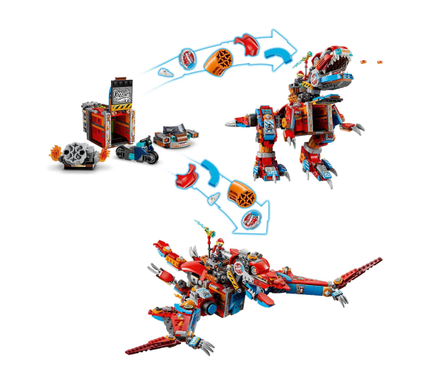 LEGO DREAMZzz 71484 Dinorobot Coopera C-Rex - 1266167 - zdjęcie 4